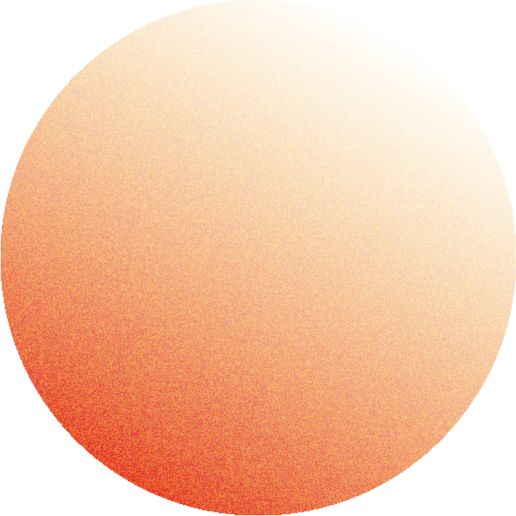 Gradient Circle with Grain Texture Illustration